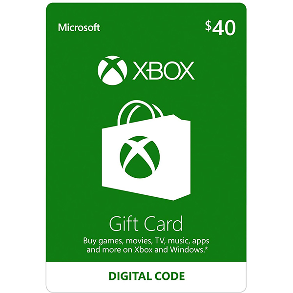 Xbox Gift Card - $40