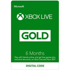 Xbox Live Gold - 06 Meses