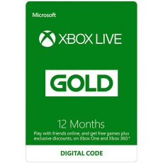 Xbox Live Gold - 12 Meses