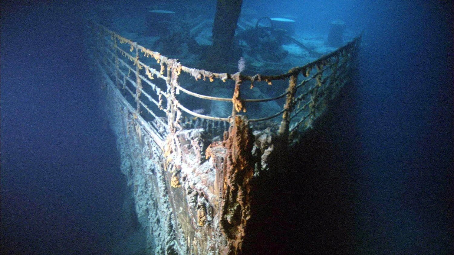 Así de profundo está hundido el Titanic