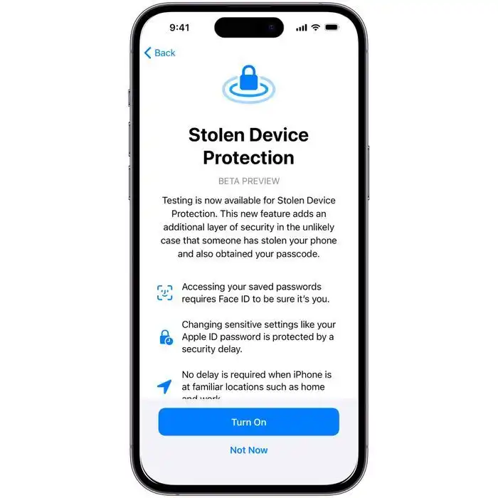 el iPhone verificará si te encuentras en una ubicación conocida