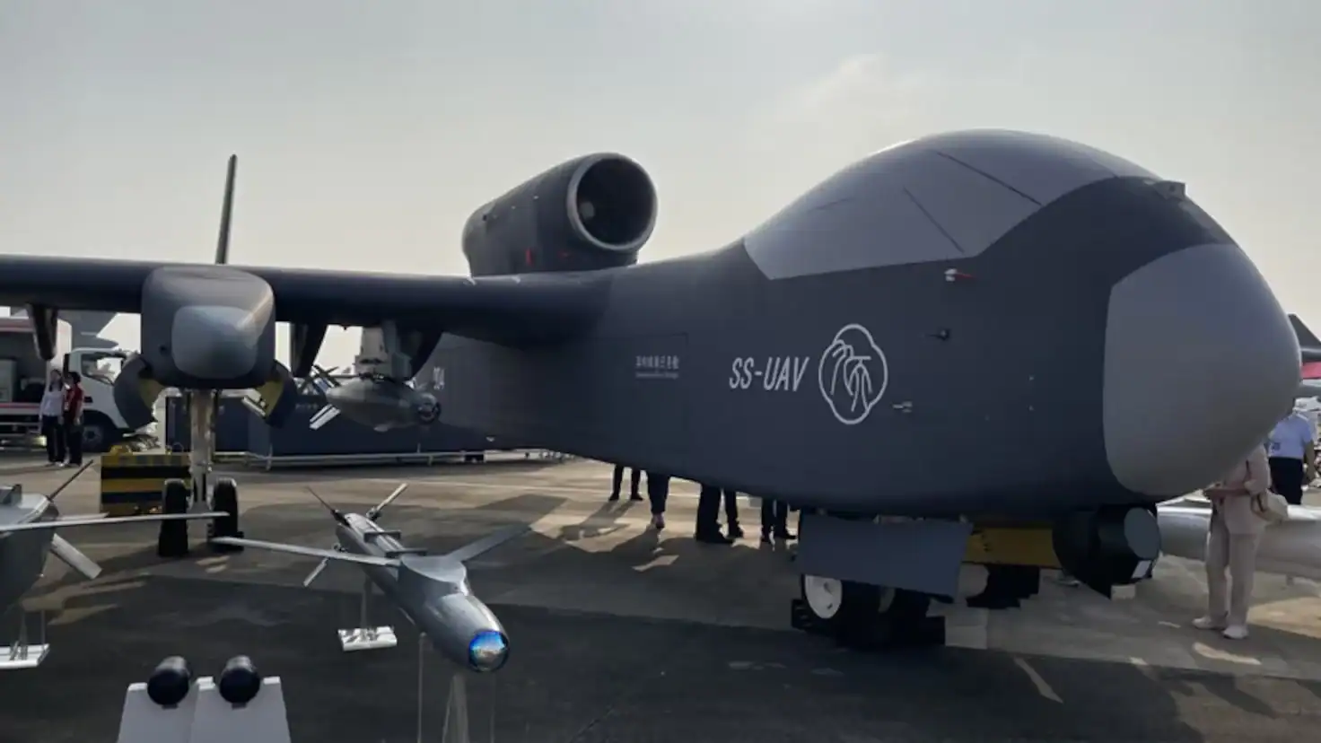 China Lanza Dron Gigante Jetank